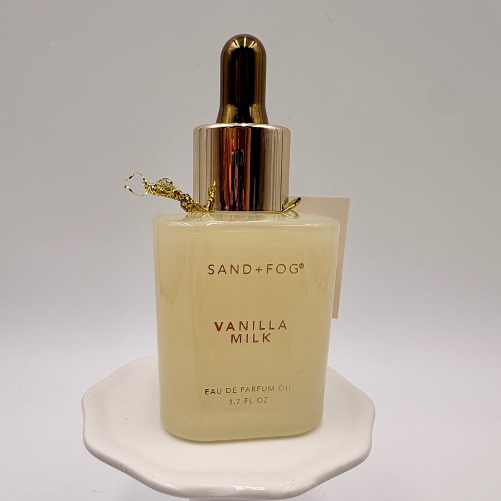 Sand + Fog Vanilla Milk Eau De Parfum Oil 1.7 fl oz NWT Gourmand Fragrance